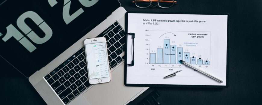 Web analytics services dashboard